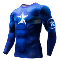 Marvel & DC compression shirt