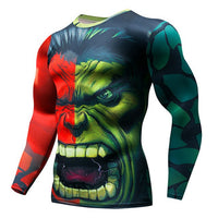 Marvel & DC compression shirt