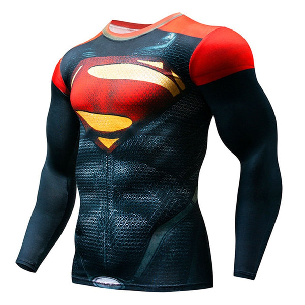 Marvel & DC compression shirt