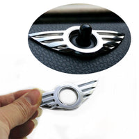 BMW Mini Cooper Door Pin Lock Wing Emblem