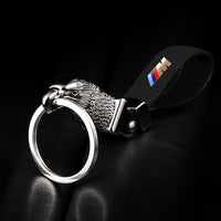 Eagle Head Car Styling Keychain Man's Strap For BMW