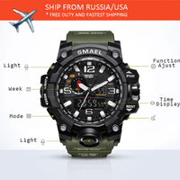 Men's Military Watch Waterproof Sport S Shock
